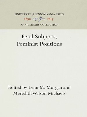 cover image of Fetal Subjects, Feminist Positions